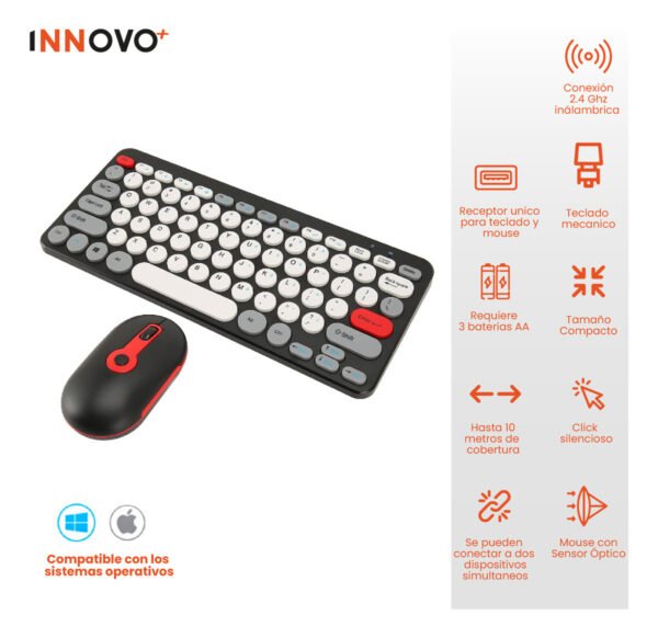 TECLADO MIKUSO BLACK EDITION