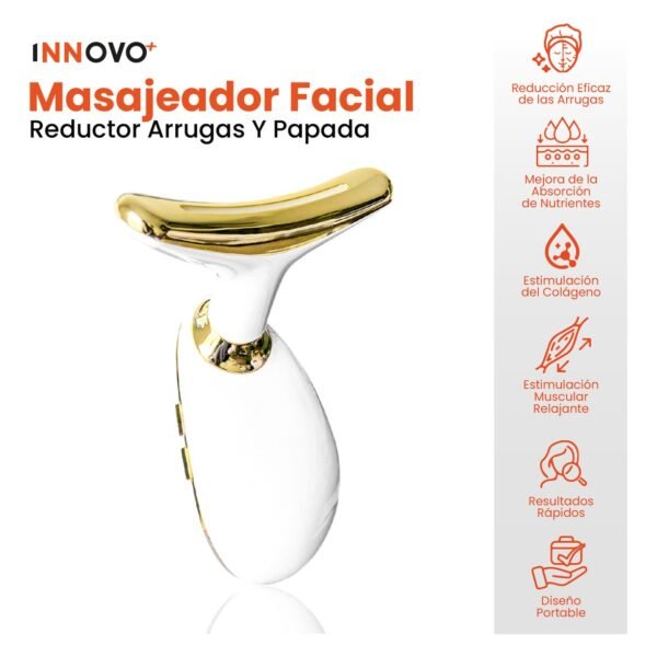 MASAJEADOR REAFIRMANTE ROSTRO ELÉCTRICO YOGA FACIAL