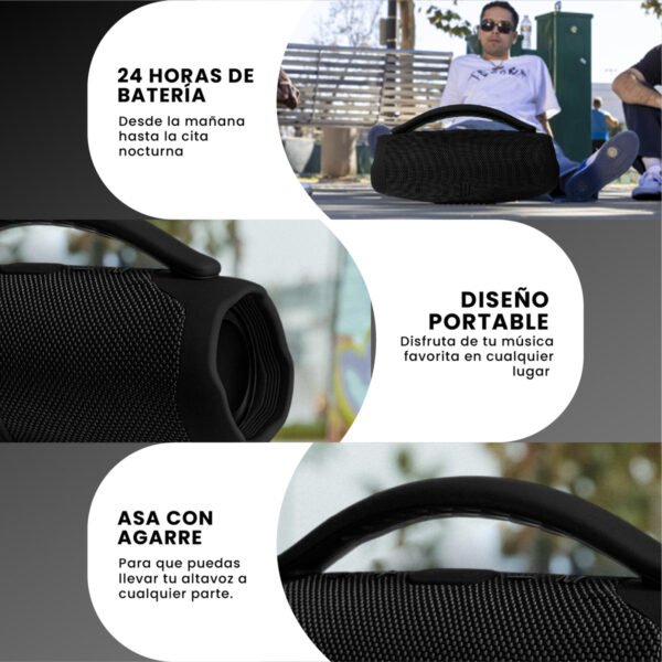 PARLANTE MINI BOOM BOX JBL INALÁMBRICO REPLIC 1.1