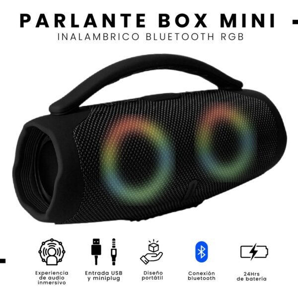 PARLANTE MINI BOOM BOX JBL INALÁMBRICO REPLIC 1.1