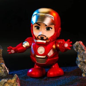 JUGUETE IRON MAN MUSICAL CAMINA SOLA BAILA LUCES