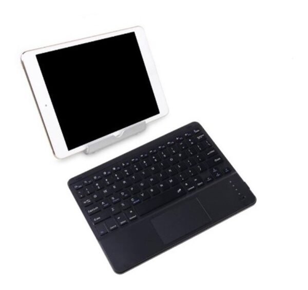 TECLADO INALÁMBRICO SLIM DELGADO RECARGABLE PAD MOUSE TACTIL