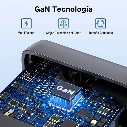 CARGADOR 65W CARGA RAPIDA - GAR 322