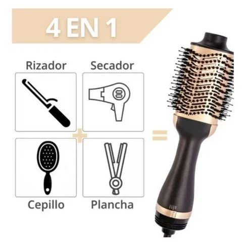 CEPILLO SECADOR MODELADO KERATIN 3D PRO DORADO