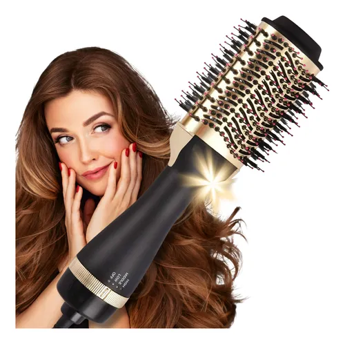 CEPILLO SECADOR MODELADO KERATIN 3D PRO DORADO