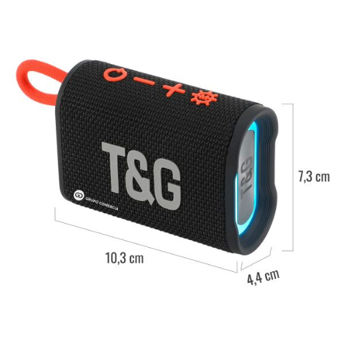 PARLANTE T&G 396 RESISTENTE AL AGUA TWS USB TIPO C