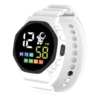 RELOJ PARA NIÑOS IMPERMEABLE DIGITAL COLOR BLANCO