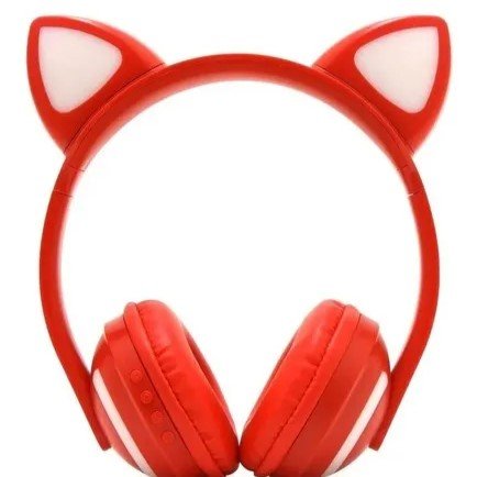 DIADEMA AKZ CAT NIÑOS COLOR ROJO