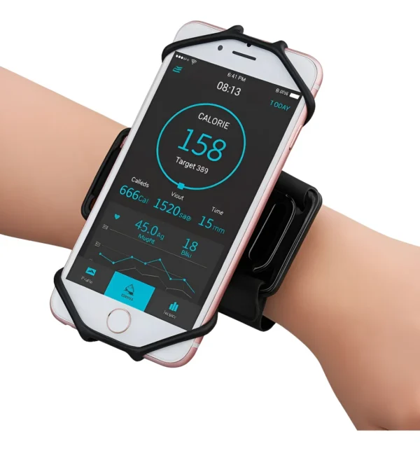 D_NQ_NP_2X_680604-MCO92985542013_092025 BRAZALETE HOLDER DE MANO PARA CELULAR