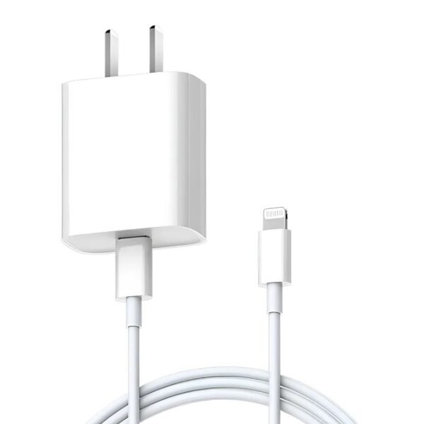 CARGADOR IPHONE 15 PRO 20 W LIGHTNING