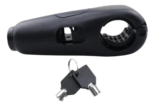 D_NQ_NP_2X_920533-CBT88240436767_072025 CANDADO ANTIRROBO BLOQUEO SEGURO DEL MANILLAR PARA MOTO CON ALARMA