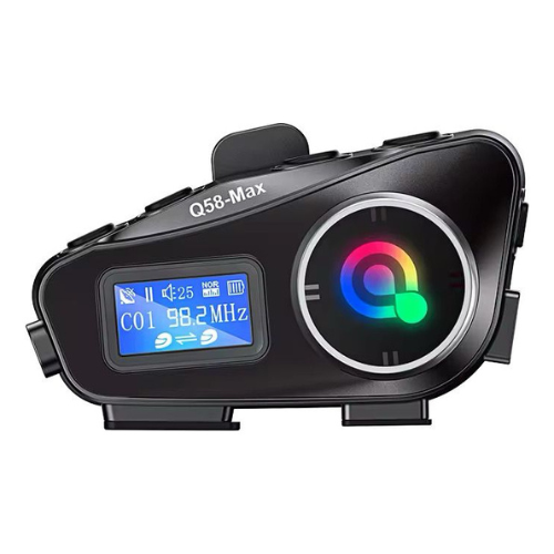 INTERCOMUNICADOR PARA CASCO MOTOCICLISTA Q58 MAX DIGITAL INN BIKE IP65